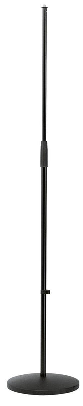K&M Microphone Stand Round Base Black Sound Absorbing